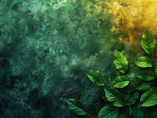 background with leaves