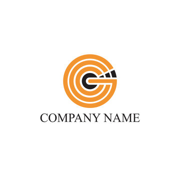 Logo inisial GCC dan sebuah garis yang menggambarkan seperti sinyal