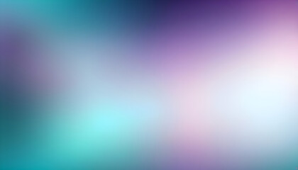 Abstract Blurred purple blue teal background. Soft light gradient backdrop with place for text. Vector illustration for your graphic design, banner, poster or website