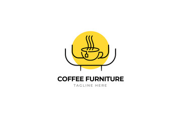 Obraz premium Minimal Furniture logo design