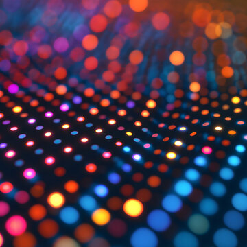Colorful Bokeh Abstract