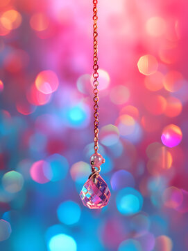 Crystal Pendant Bokeh