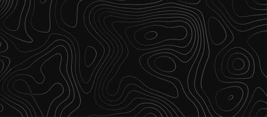 Abstract outline topographic contour map background. Dark texture background for your perfect interior. Old paper texture design .geographical map Imitation.	