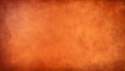 Fototapeta premium Copper orange background, old vintage grunge texture pattern, mottled painted autumn or fall colors for halloween or thanksgiving designs, elegant rich red orange background