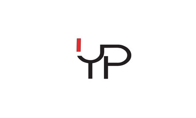 YP, PY , P ,Y, Abstract Letters Logo Monogram