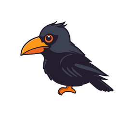Obraz premium cute crow with good quality and design