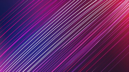 Purple and Pink Abstract Line Pattern