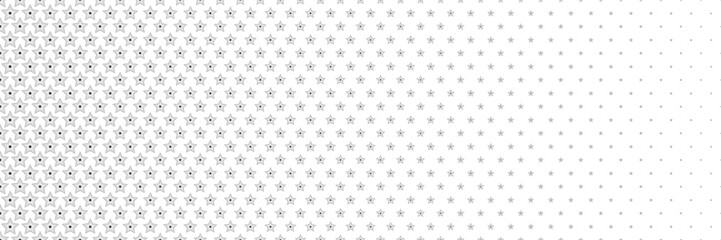 Blended  black line star on white for pattern and background,  Abstract geometric texture collection design. 