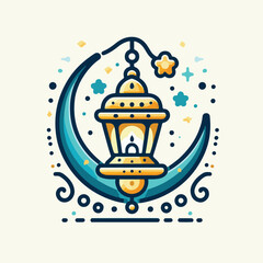 ramadan lantern vector & illustration 