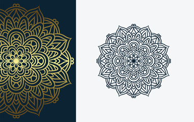 Mandala boho design vector
