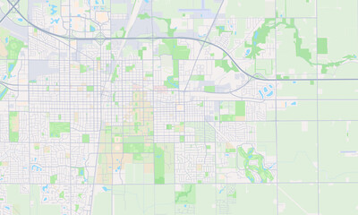 Urbana Illinois Map, Detailed Map of Urbana Illinois