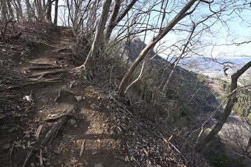 Climbing Mt. Namase-Fuji, Ibaraki, Japan