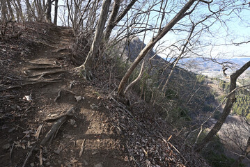 Climbing Mt. Namase-Fuji, Ibaraki, Japan