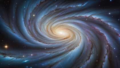 seamless close up of a swirling galaxy cosmic and mesmerizing background texture tile