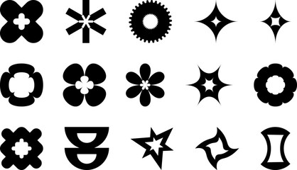 Modern Shape Element Set