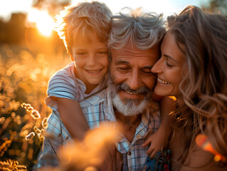 Cherish the Bonds: Discover the joy and togetherness of family through our captivating images.