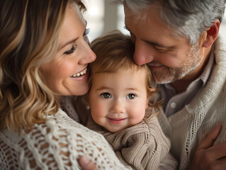 Authentic and Heartwarming Family Moments for Editorial Projects