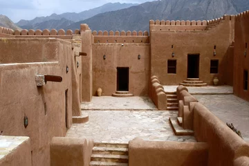 Fotobehang Nakhl fort Oman © trgowanlock