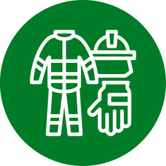 Firefighter Uniform Icon