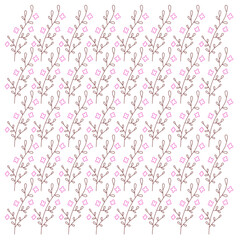 Spring Summer Natural Design Pattern Texture Background Vector