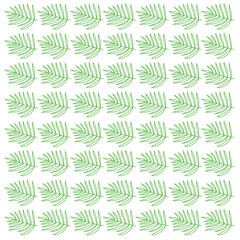 Natural Botanical Summer Spring Design Pattern Vector