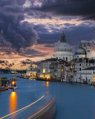 Grand Canal view in Venice - obrazy, fototapety, plakaty
