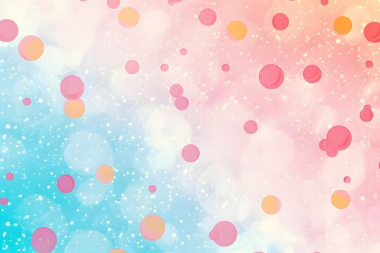 polka dot background, circle wallpaper, colorfull
