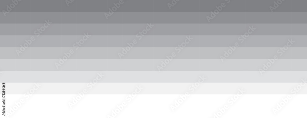 Poster gray color shades gradient background vector graphic, gray rough tint from light to dark stripes lin