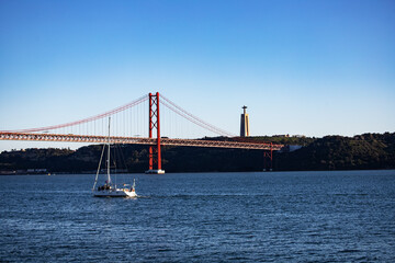 Ponte 25 de Abril, the suspension bridge of Lisbon