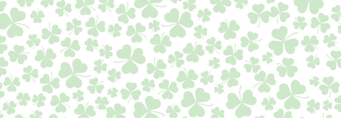 Header Shamrocks Irish St Patricks