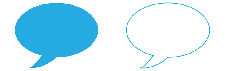 Clouds and bubbles for speech