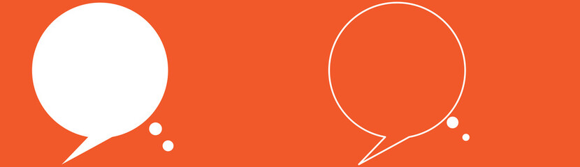 Clouds and bubbles for speech