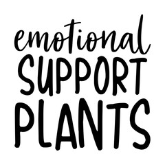 Emotional Support Plants