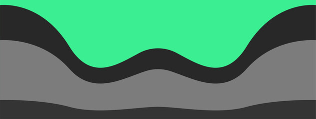 Minimalist abstract wallpaper with mint and grey colors.