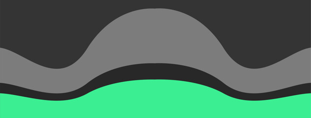 Minimalist abstract wallpaper with mint and grey colors.