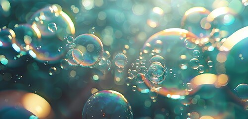 Obraz na płótnie Canvas background with bubbles