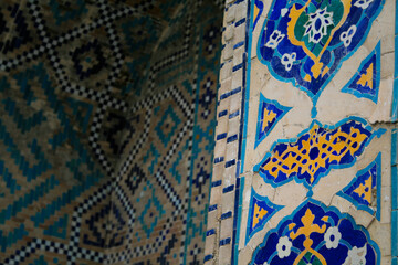 Lattice at Sher-Dor Madrasah, Samarkand