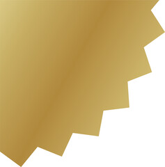 Golden label, ribbon, banner, tag, promotion