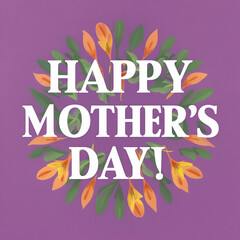 Obraz premium Happy Mother's Day