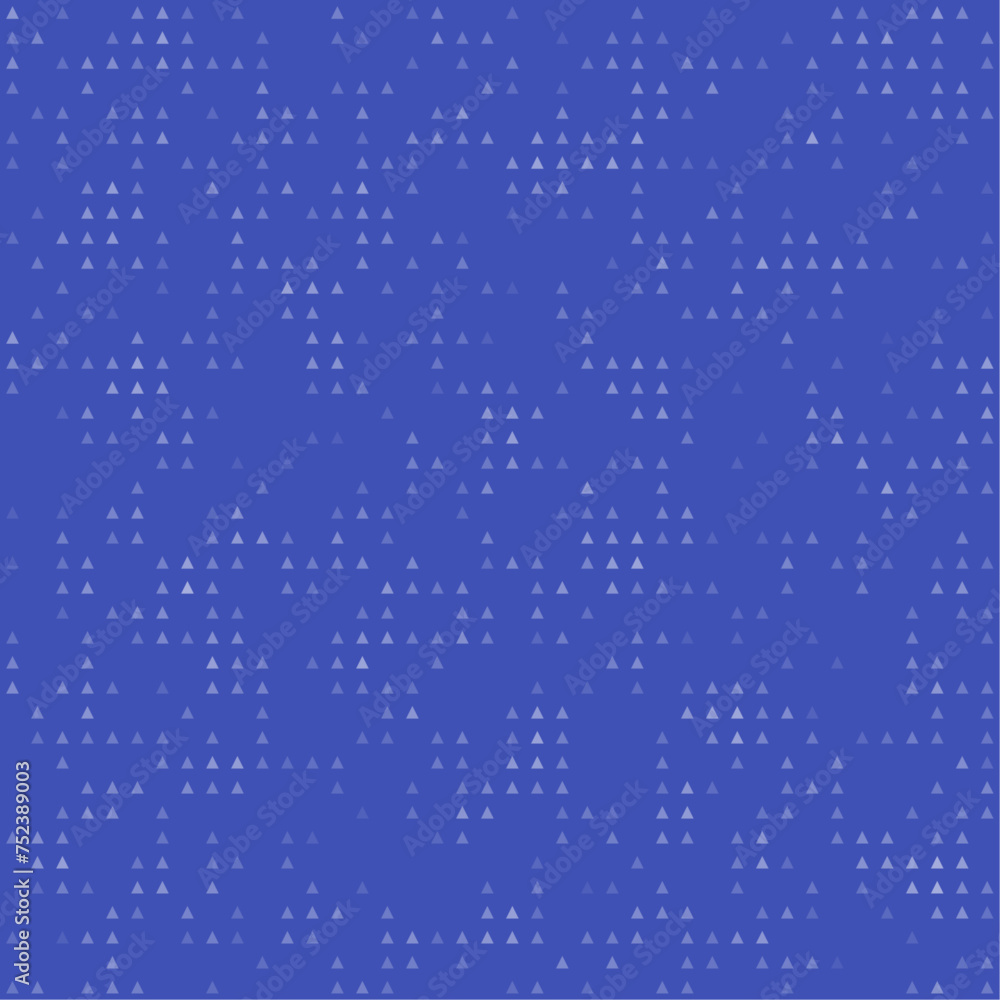Poster abstract seamless geometric pattern. mosaic background of white triangles. evenly spaced small shape