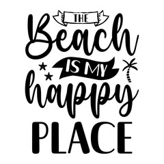 The Beach Is My Happy Place SVG