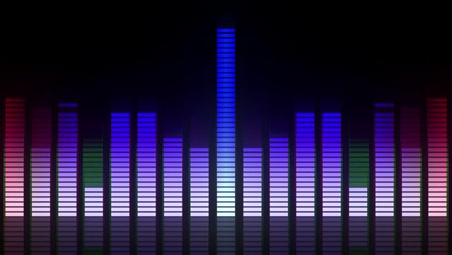 abstract background gradation music equalizer pattern