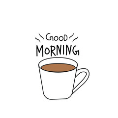 Simple Text Illustrations: Motivational and Greeting Phrases
