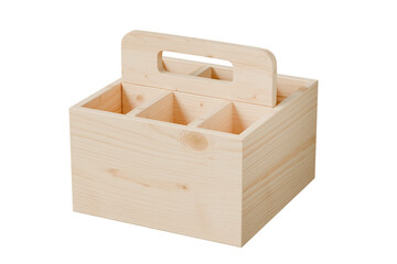 3D Minimal Cartoon Wooden toolbox icon. Repair equipment construction concept. engineering construction building concept. on isolated brown background. Minimal cartoon icon. 3d Rendering illustration.