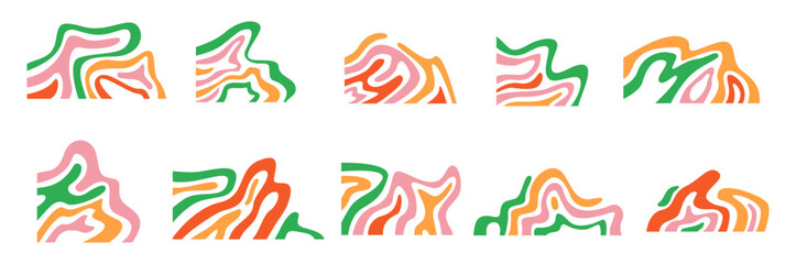 Corner Liquid Topography