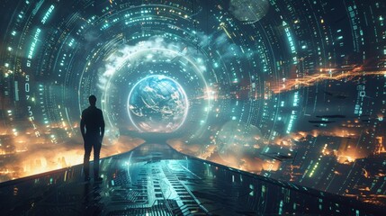 Virtual world, limitless imagination, VR glasses