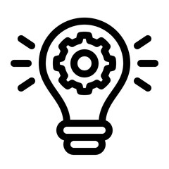 innovation line icon