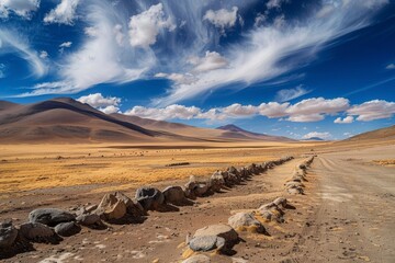 Traveling on mountain roads, deserts, amidst the grandeur of nature.
