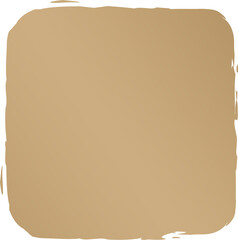 Rounded square golden frames. Luxury design