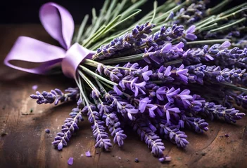 Fototapeten bunch of lavender © Khani